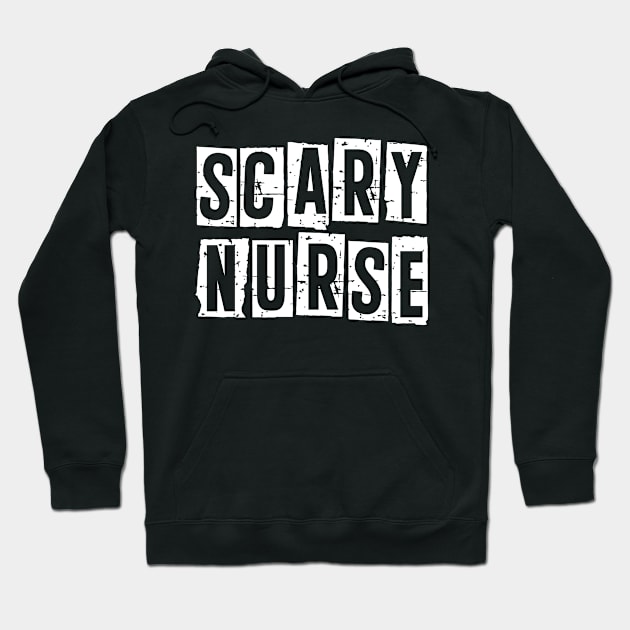 Scary Nurse - Halloween Hoodie by BDAZ